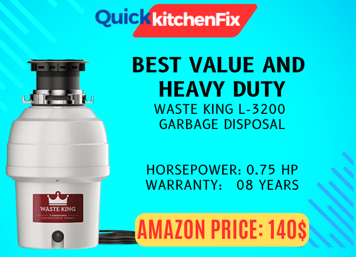 Best Value and heavy duty Top 6 Best Garbage Disposals in the US