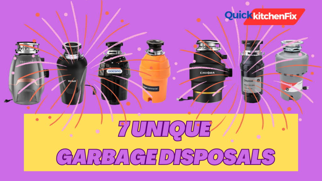 7 UNIQUE GARBAGE DISPOSALS