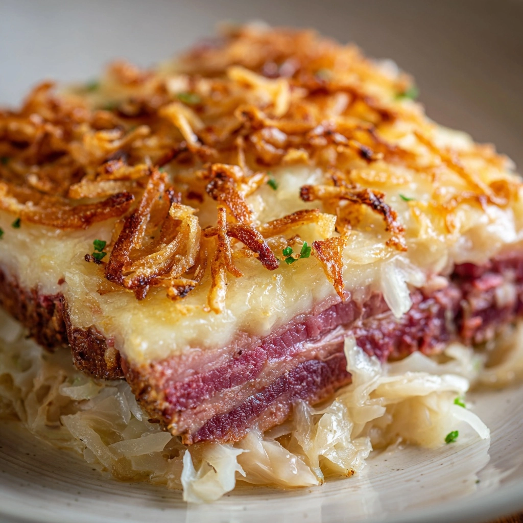 Skillet Reuben Recipe - Recipe Image