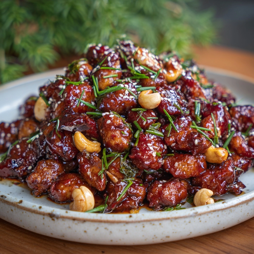 Keto Cashew Chicken Recipe - Recipe Image