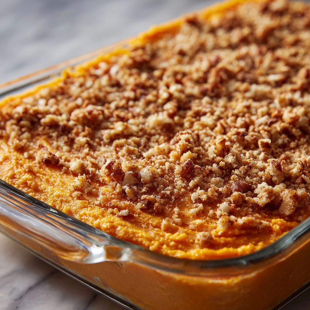 Southern Sweet Potato Casserole Recipe - Recipe Image