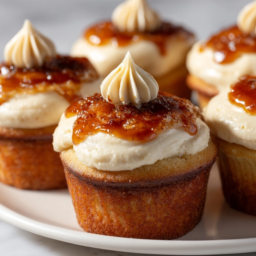 Crème Brûlée Cupcakes Recipe - Recipe Image