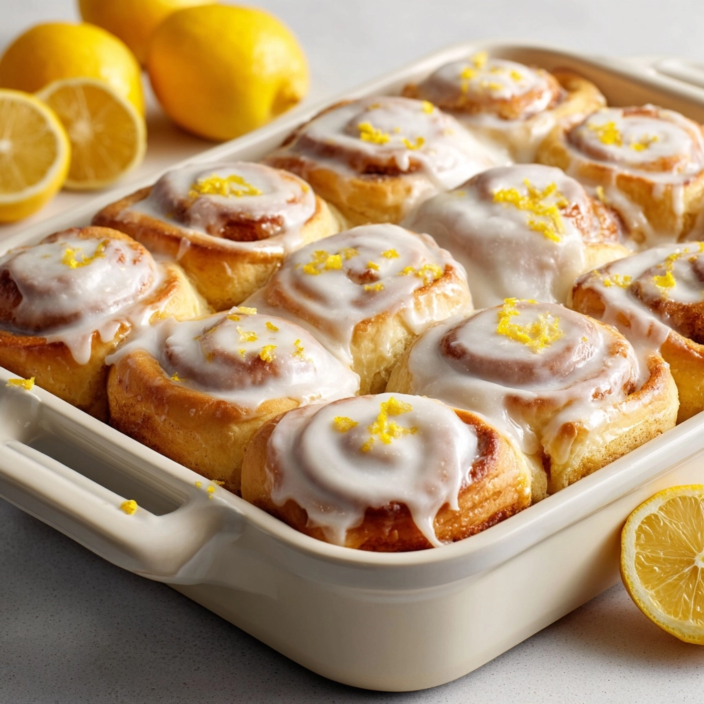 Lemon Sweet Rolls Recipe - Recipe Image
