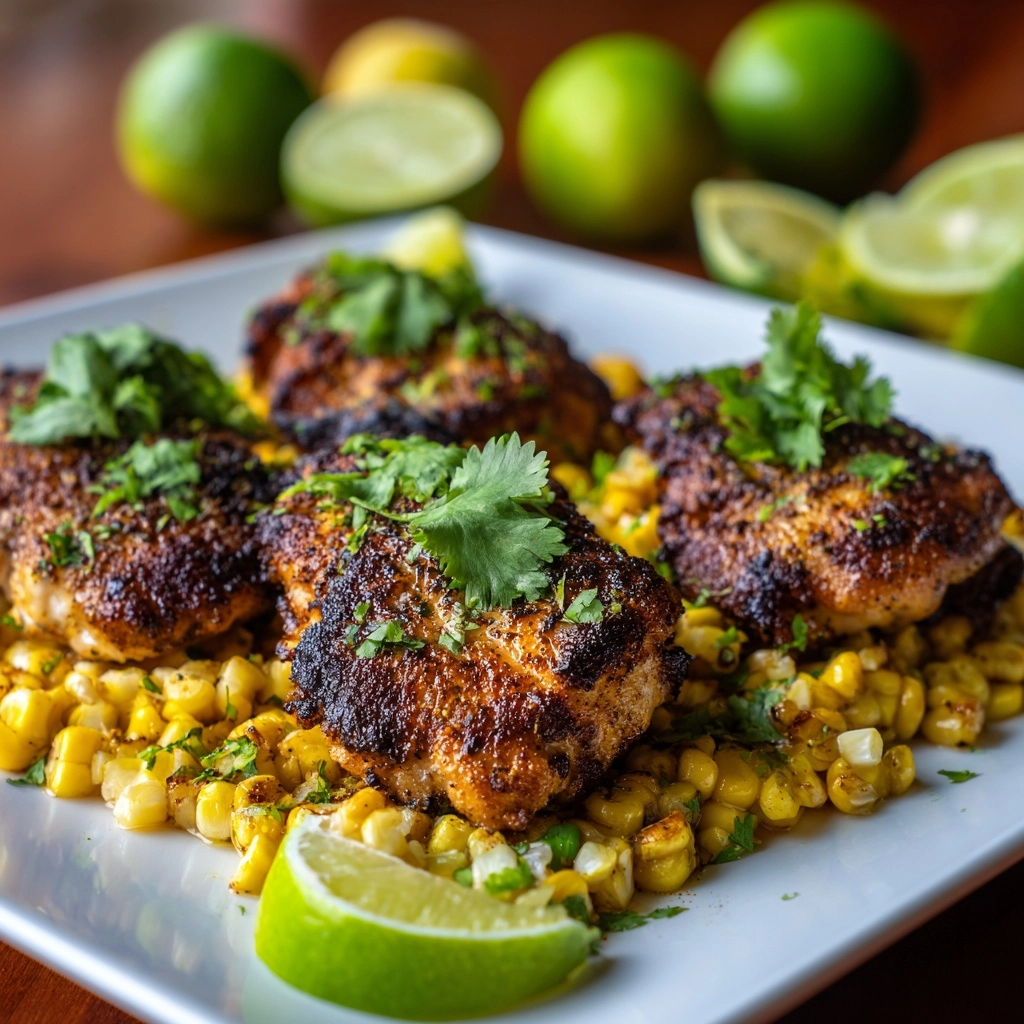 Cilantro-Lime Chicken and Corn Recipe - Recipe Image