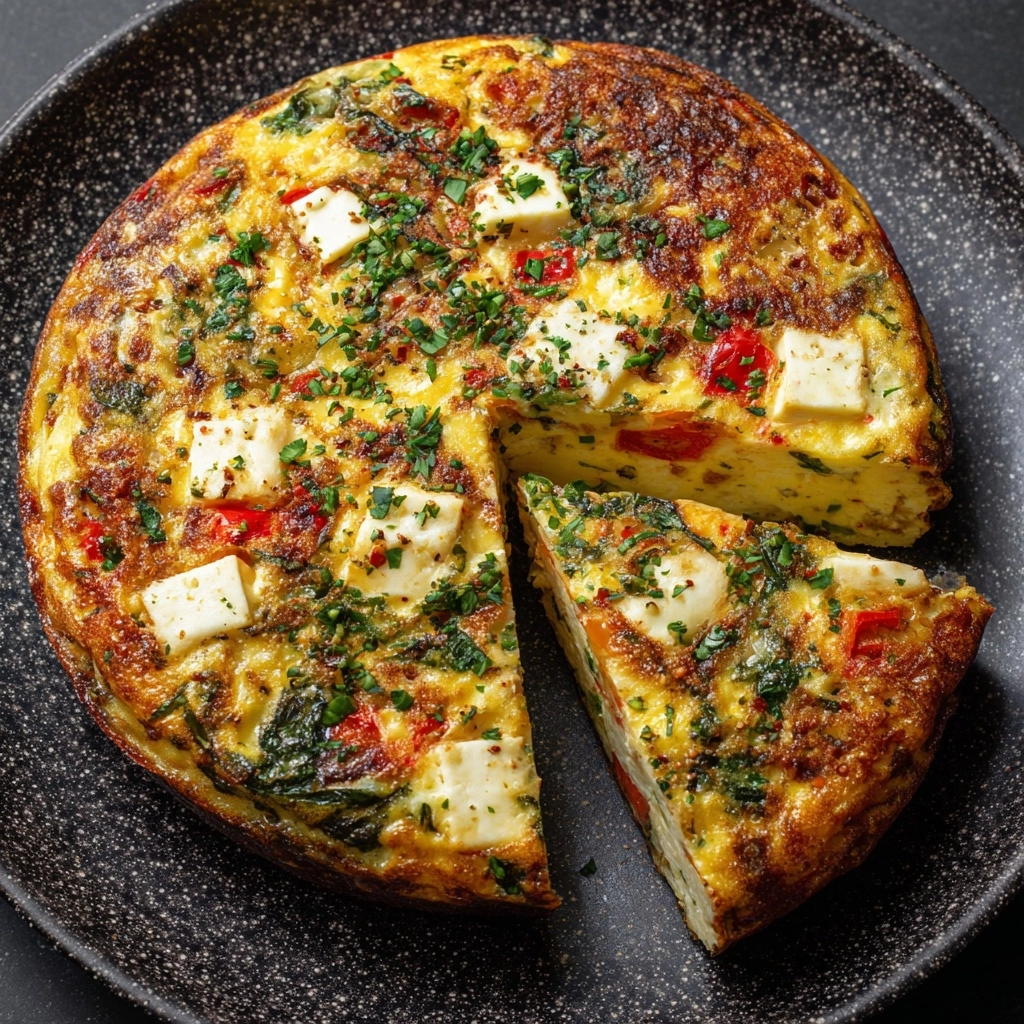 Air Fryer Frittata Recipe - Recipe Image