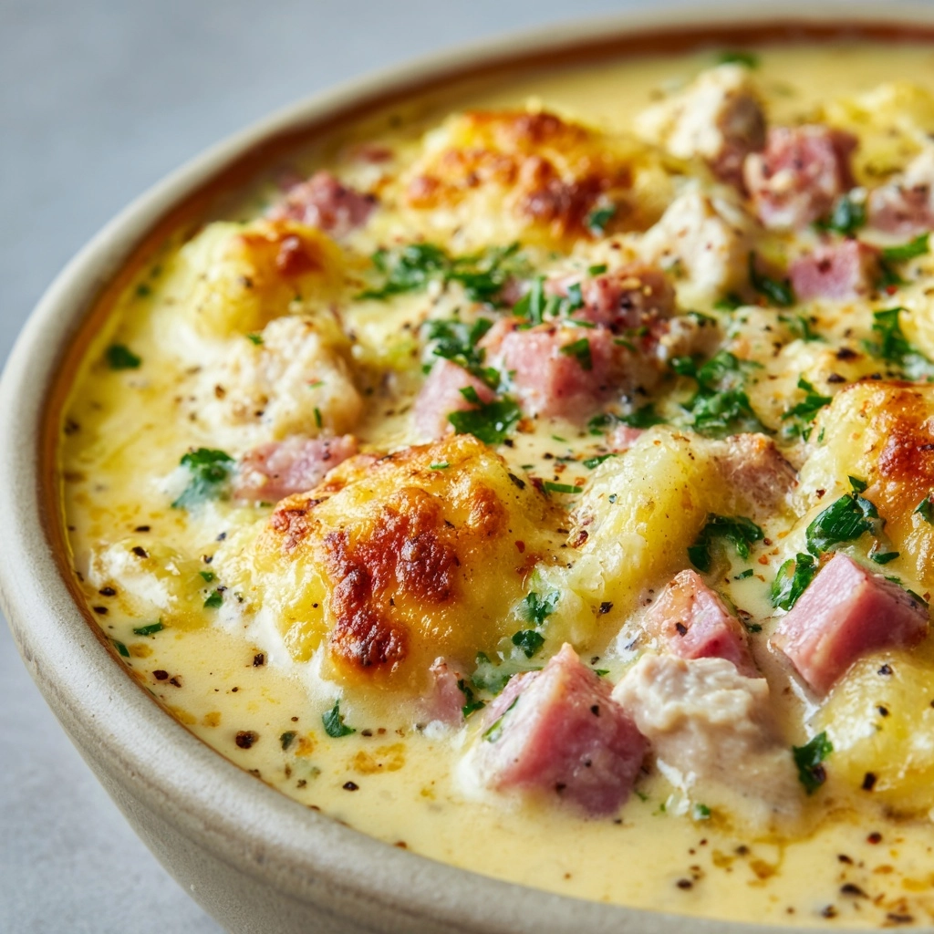 Chicken Cordon Bleu Soup Recipe - Recipe Image