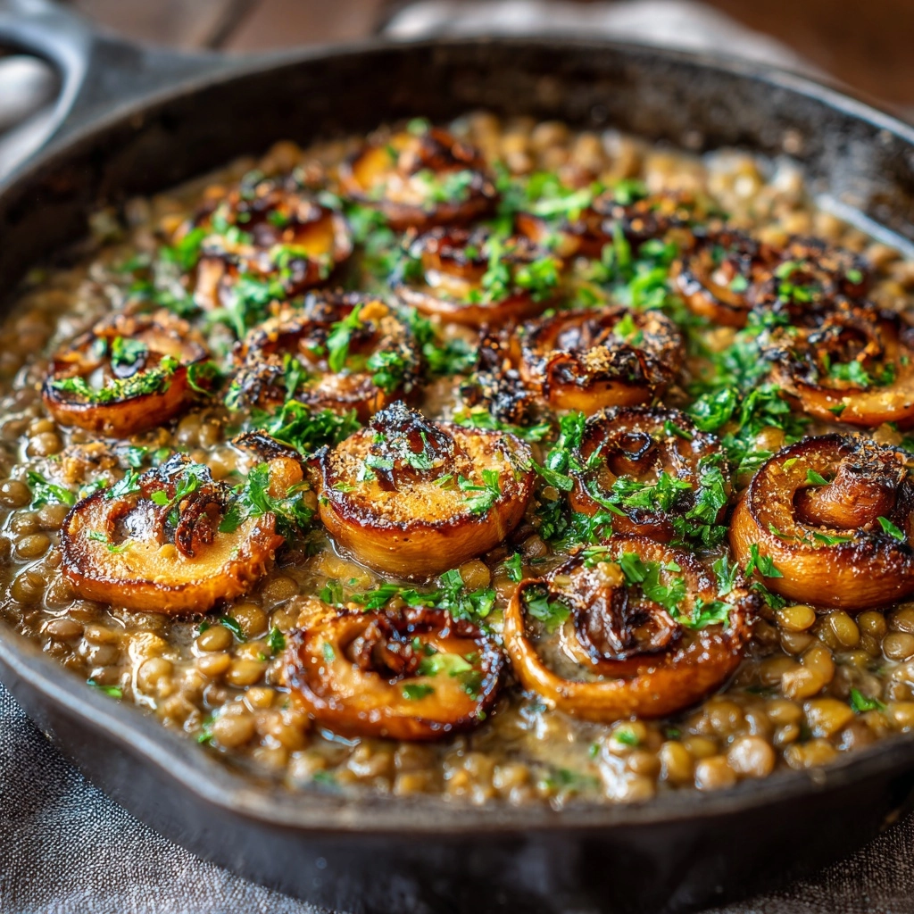 Lentil Mushroom Stroganoff Recipe - Recipe Image