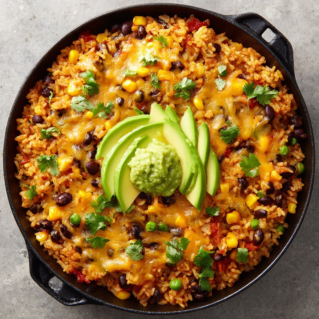 Taco Rice Skillet Recipe - Recipe Image