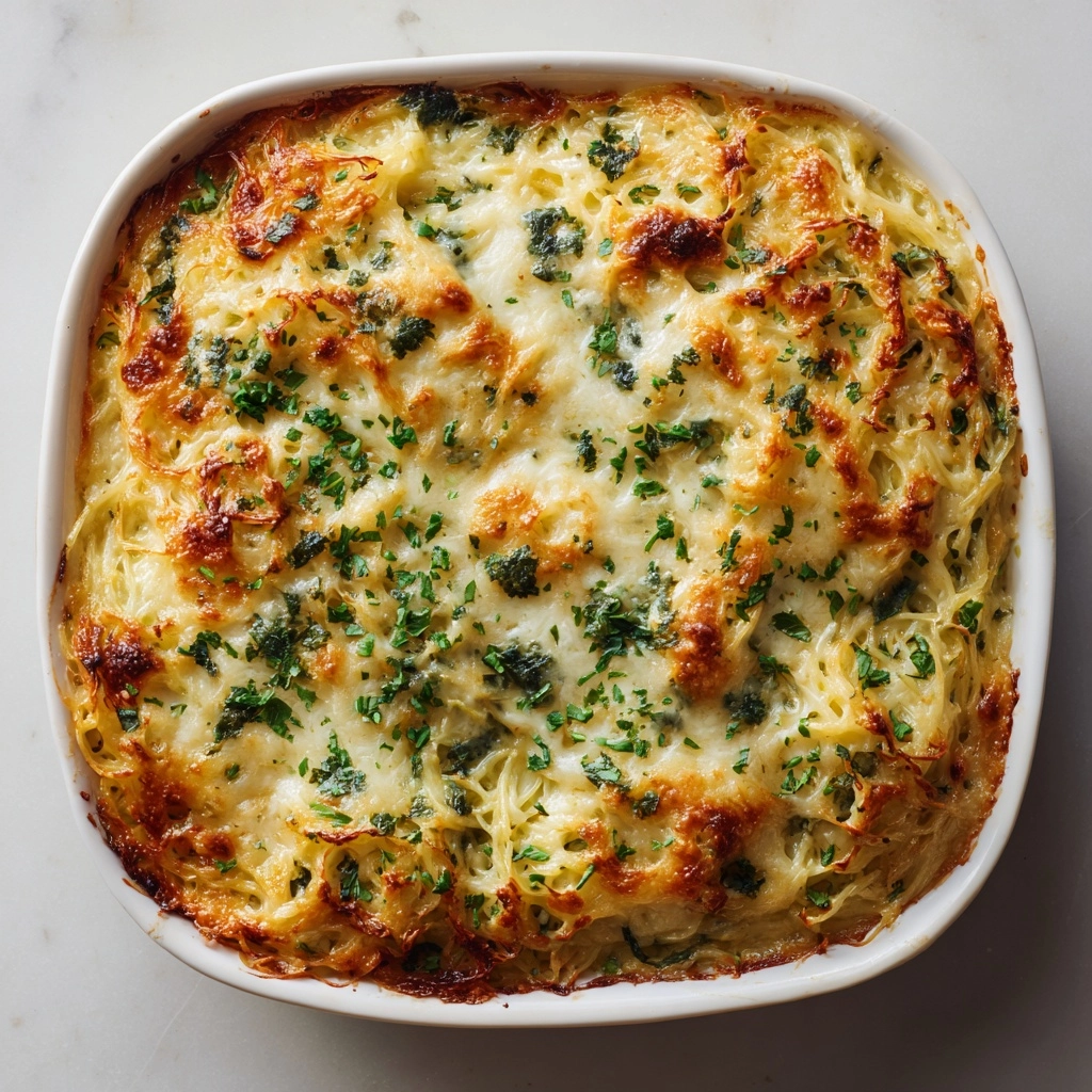 Baked Spaghetti Squash and Cheese Recipe - Recipe Image