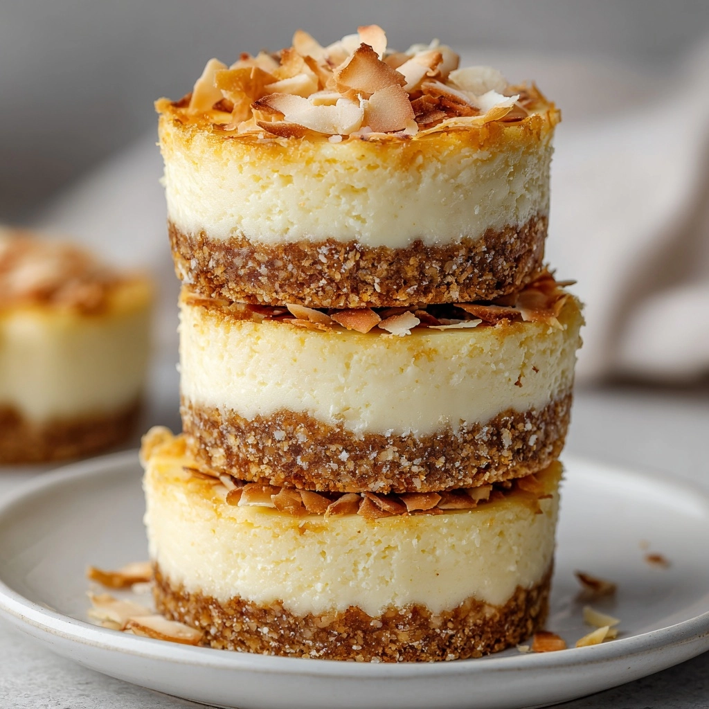 Coconut Pineapple Cheesecake Minis Recipe - Recipe Image