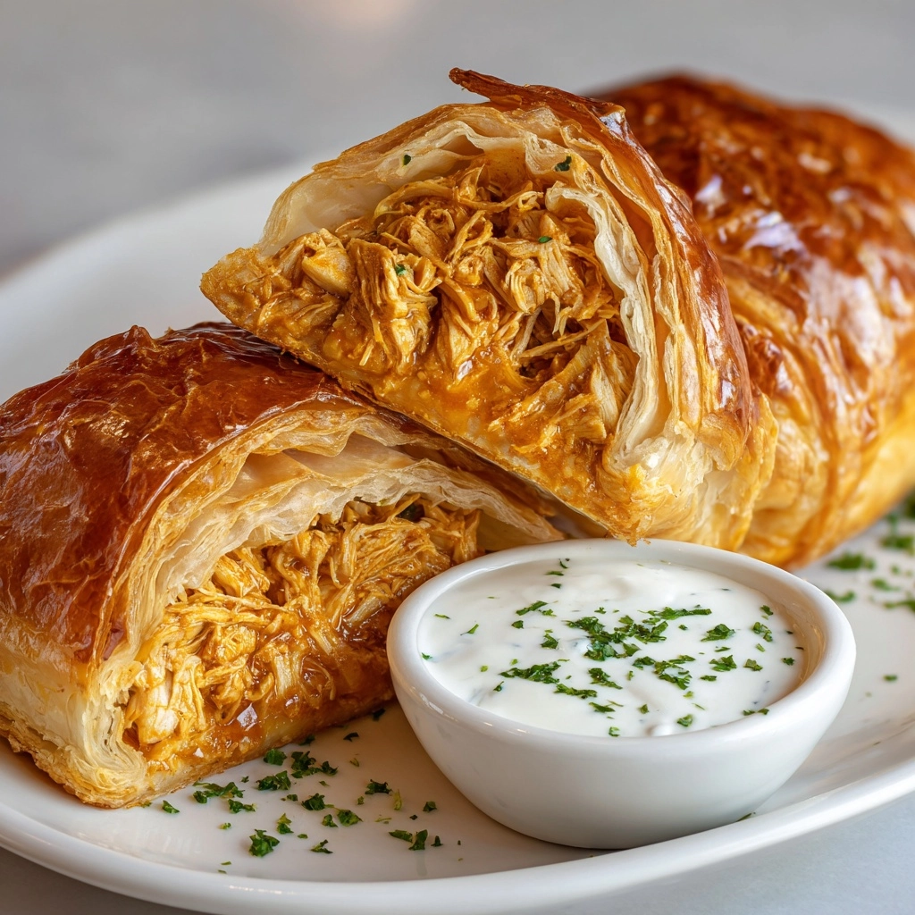 Buffalo Chicken Pastry Bites Recipe - Recipe Image