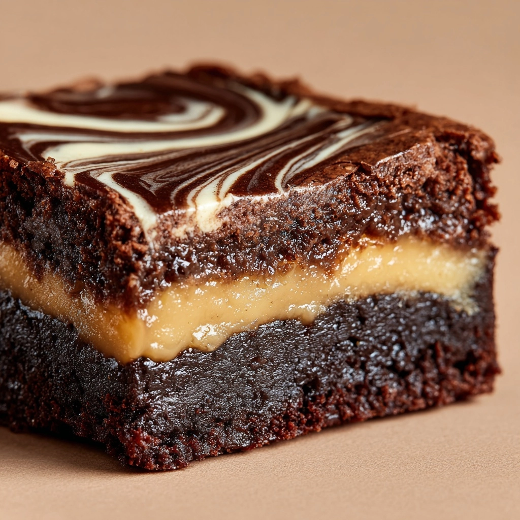Honey Bun Brownies Recipe - Recipe Image