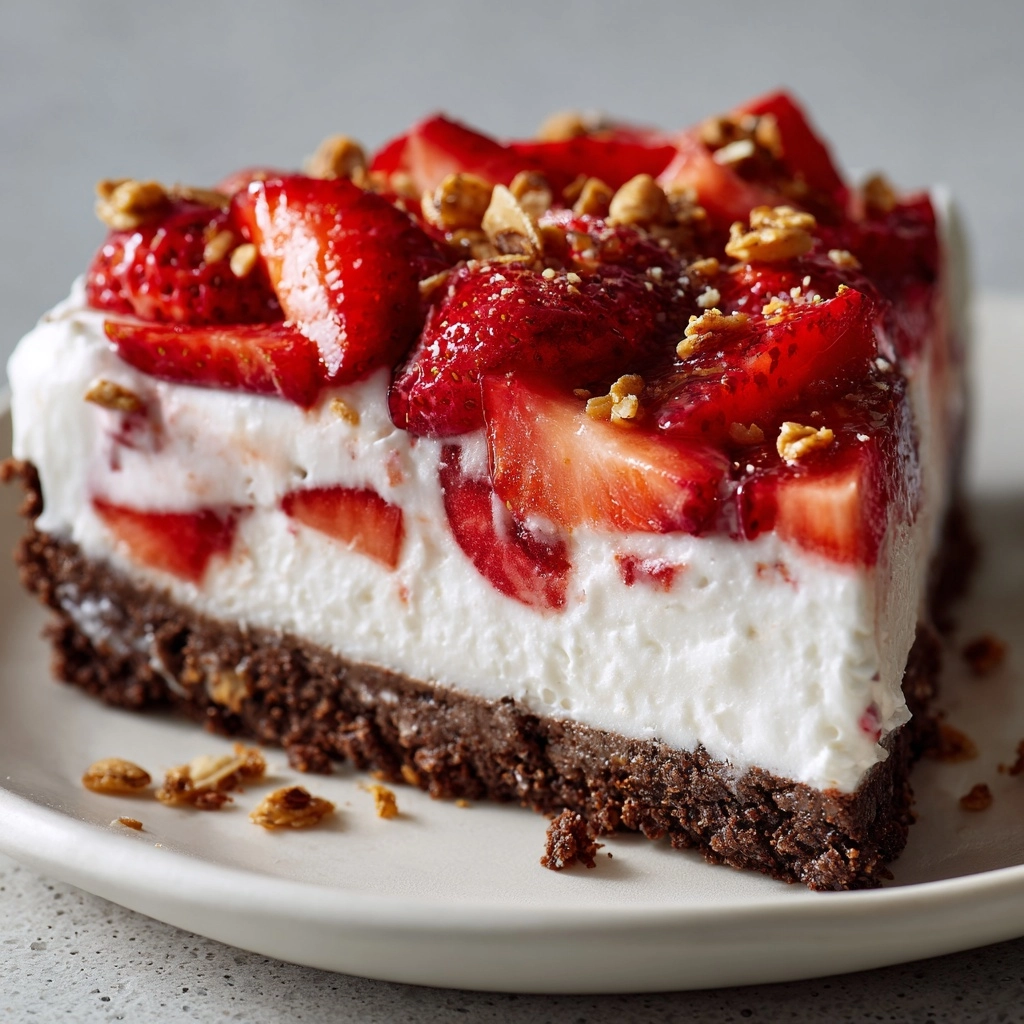 Strawberries & Cream Pie Recipe - Recipe Image