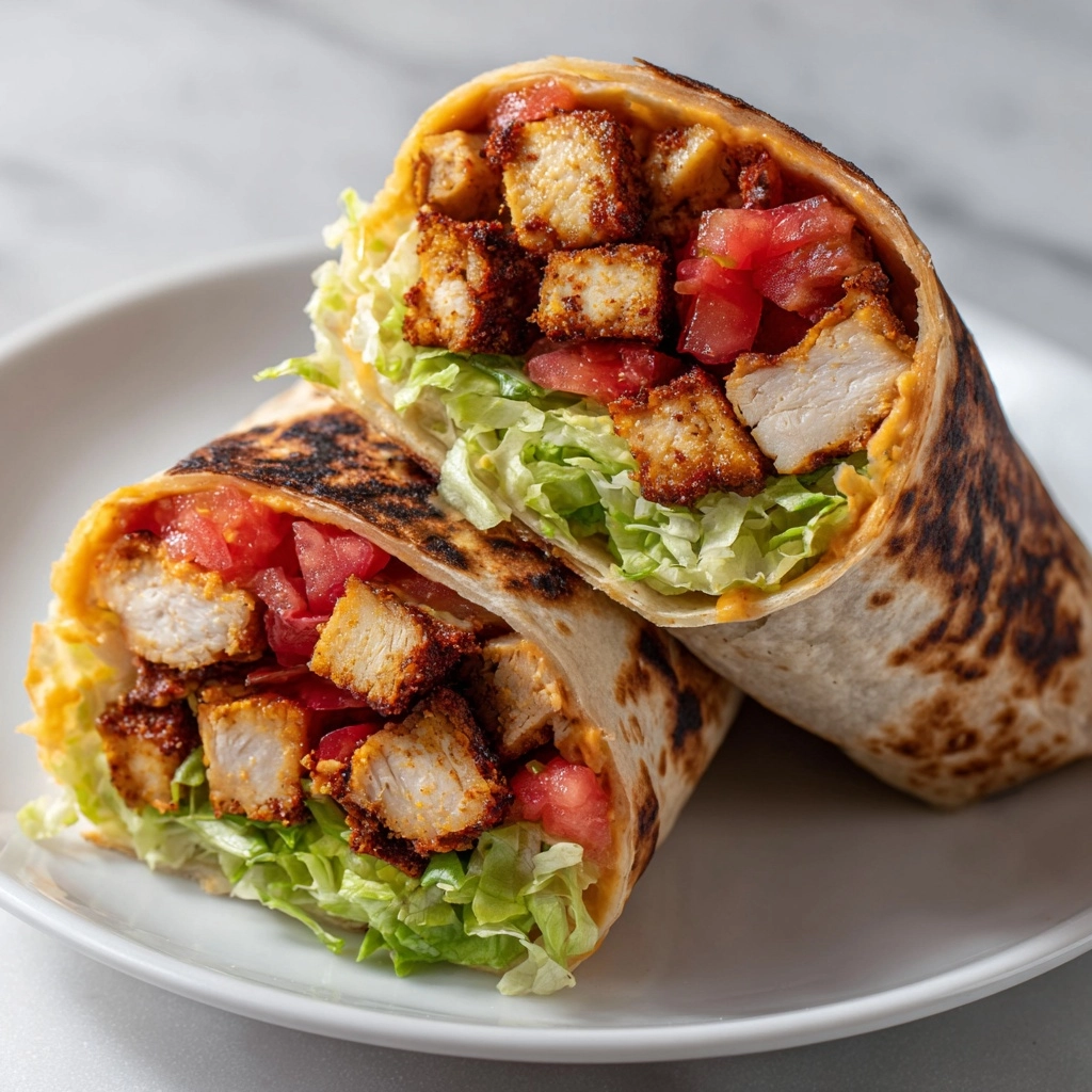 Chicken Caesar Wrap Recipe - Recipe Image