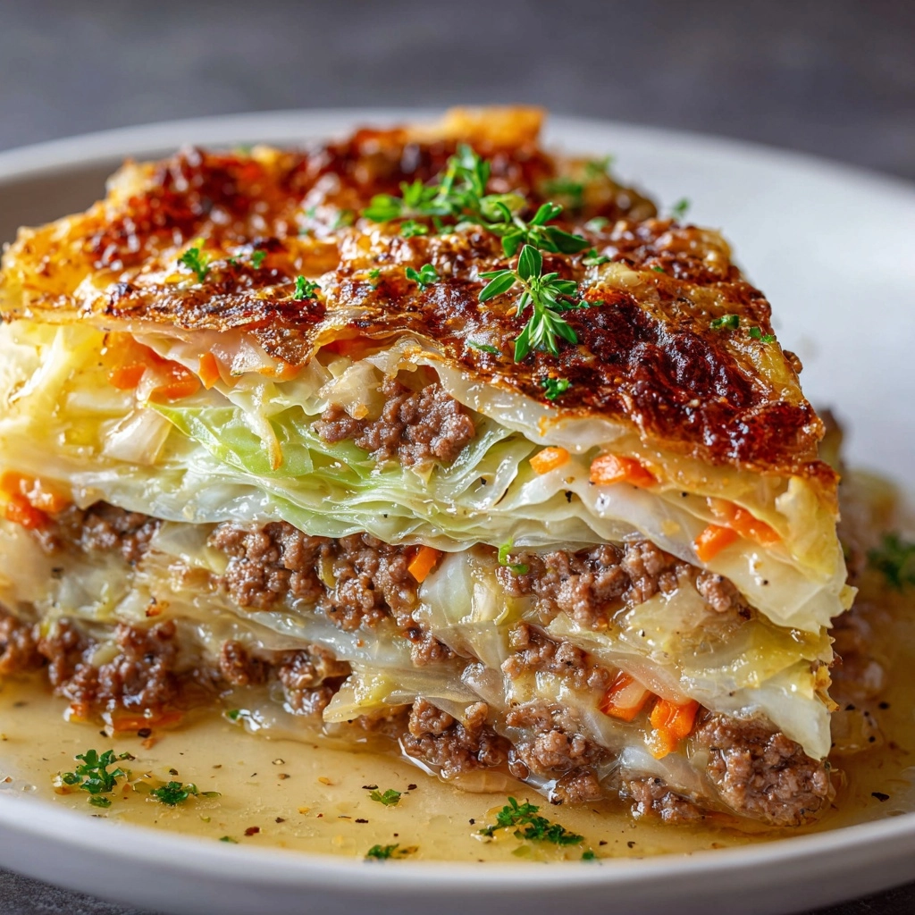 Cabbage and Ground Beef Recipe - Recipe Image