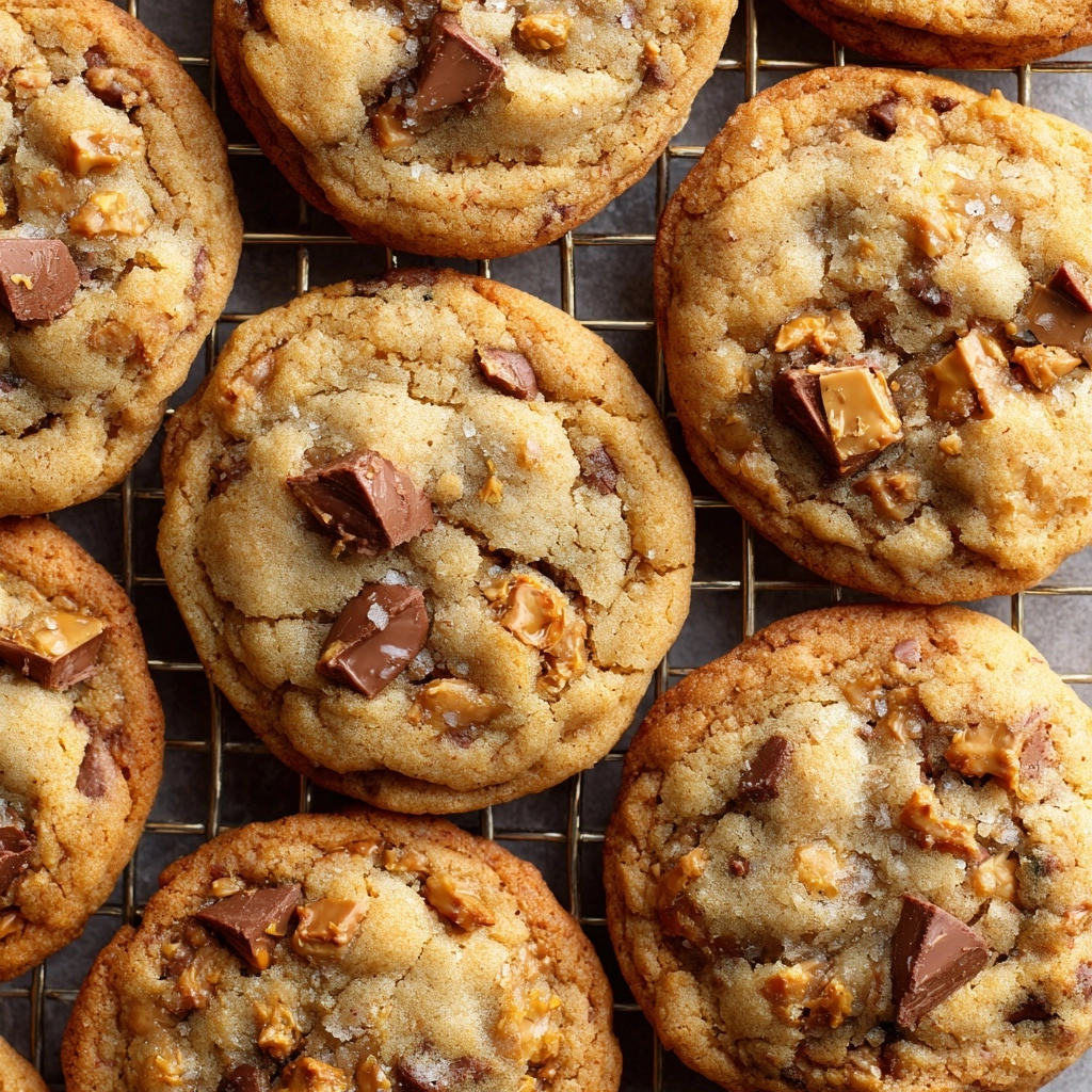 Peanut Butter Butterfinger Cookies Recipe - Recipe Image