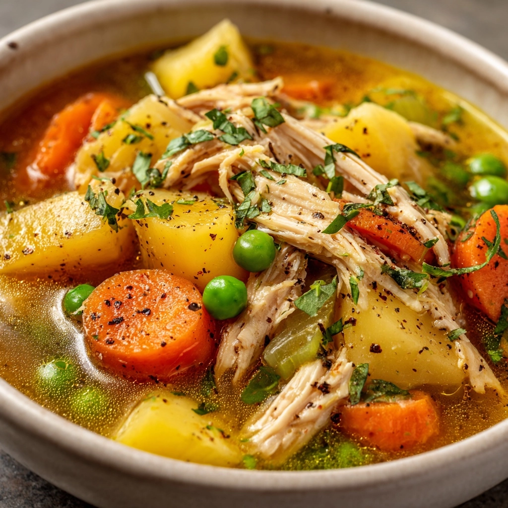 Slow Cooker Chicken Stew Recipe - Recipe Image