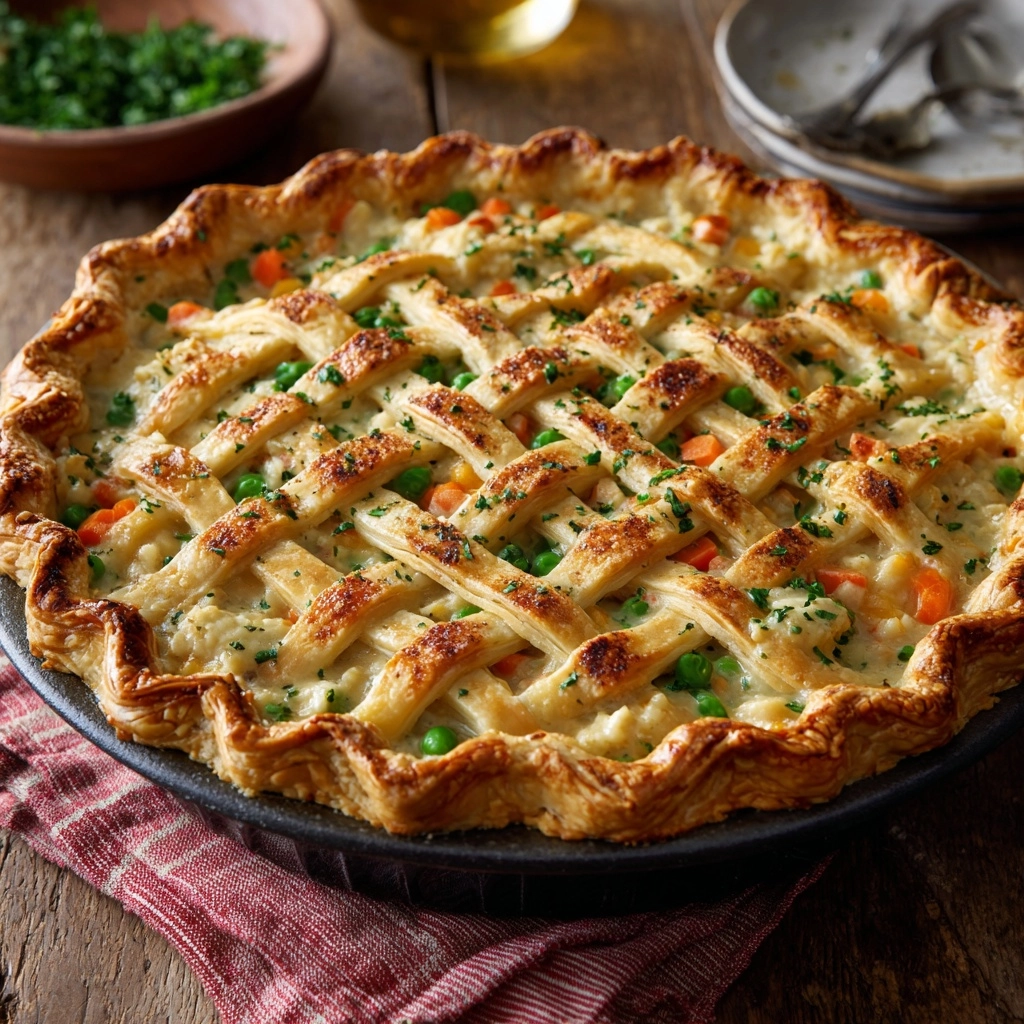 Chicken Pot Pie Casserole Recipe - Recipe Image