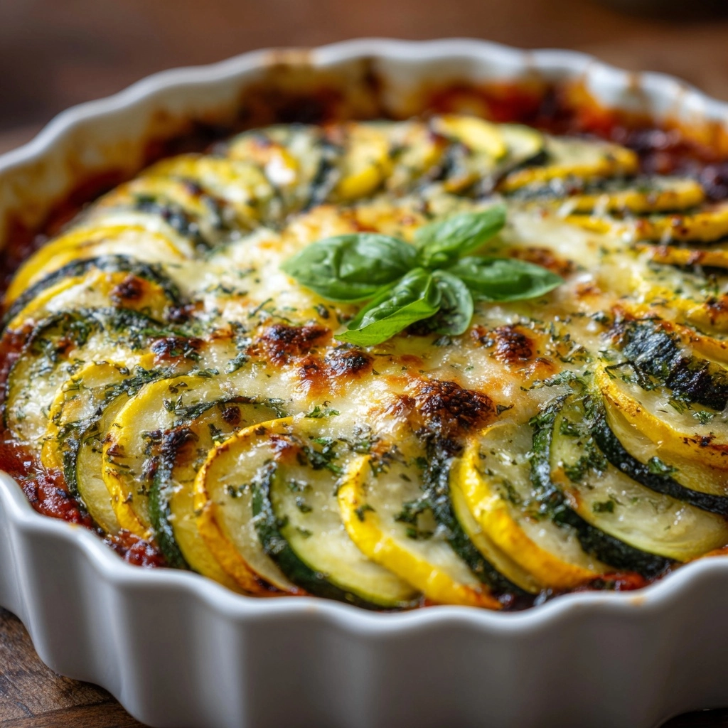 Tomato Zucchini Casserole Recipe - Recipe Image