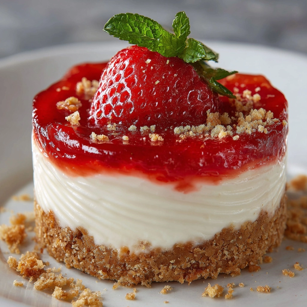 Mini Cheesecake-Stuffed Strawberries Recipe - Recipe Image