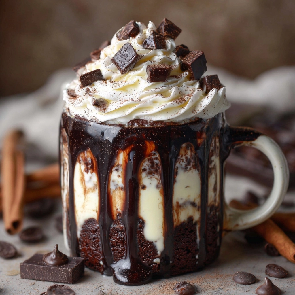Cinnamon Roll Protein Mug Cake Recipe - Recipe Image