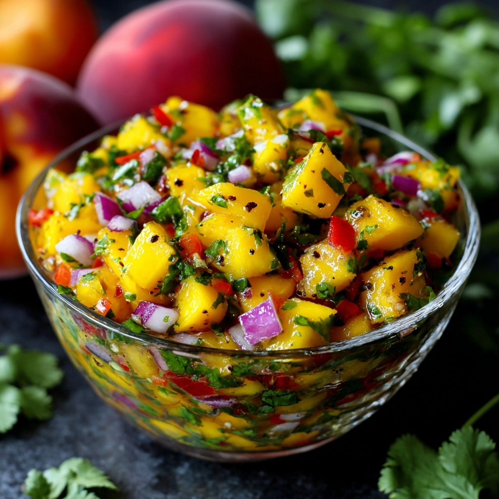 Fresh Peach Salsa Recipe - Recipe Image