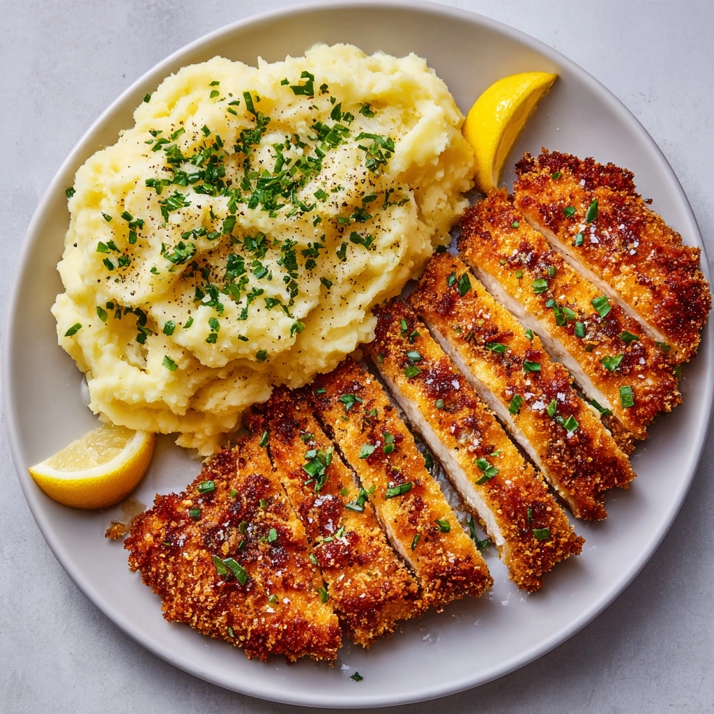 Crispy Chicken Schnitzel Recipe - Recipe Image