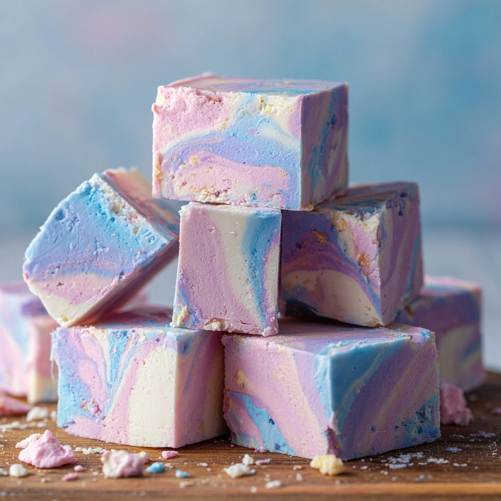 Cotton Candy Fudge Recipe - Recipe Image