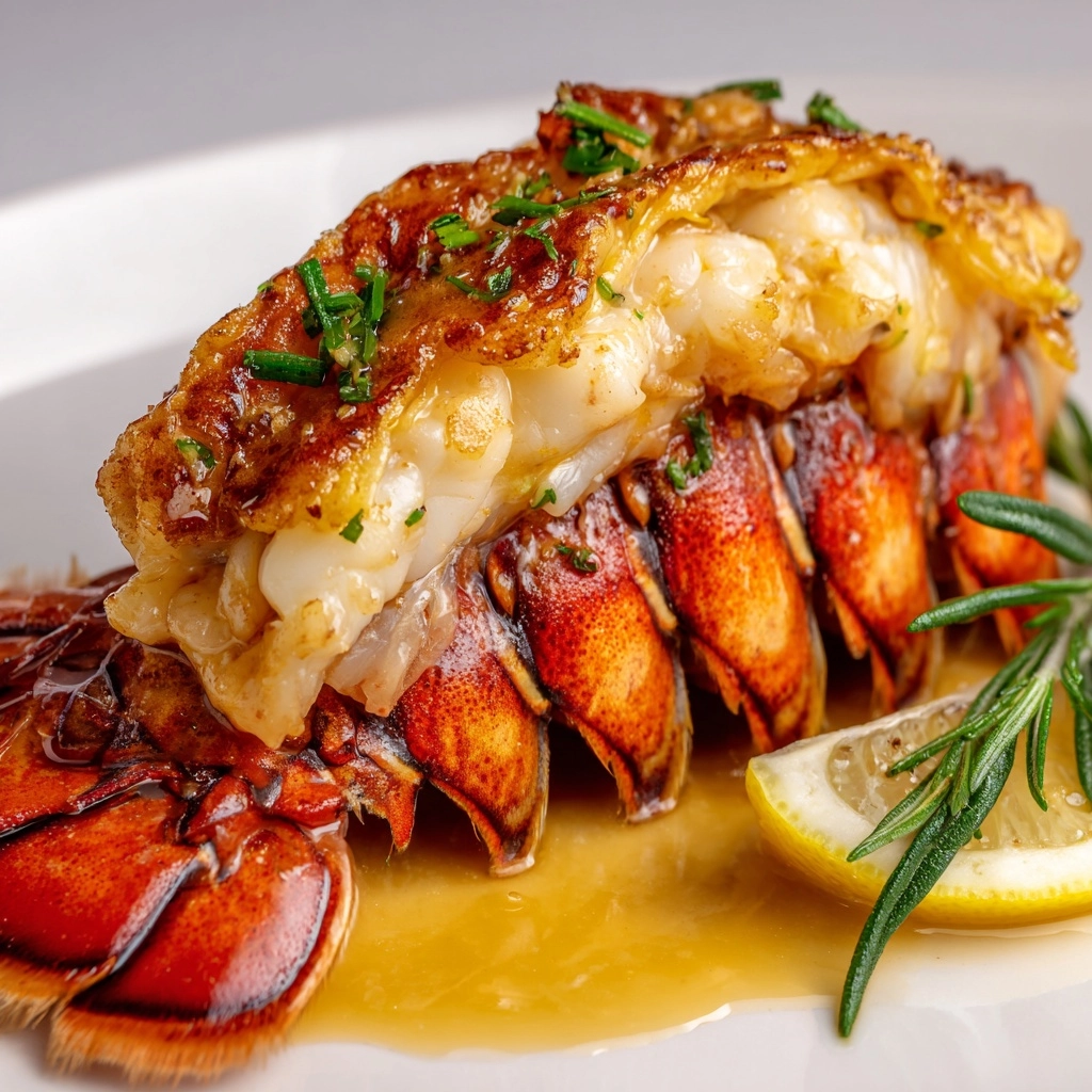 Butter Poached Lobster Tails Recipe - Recipe Image