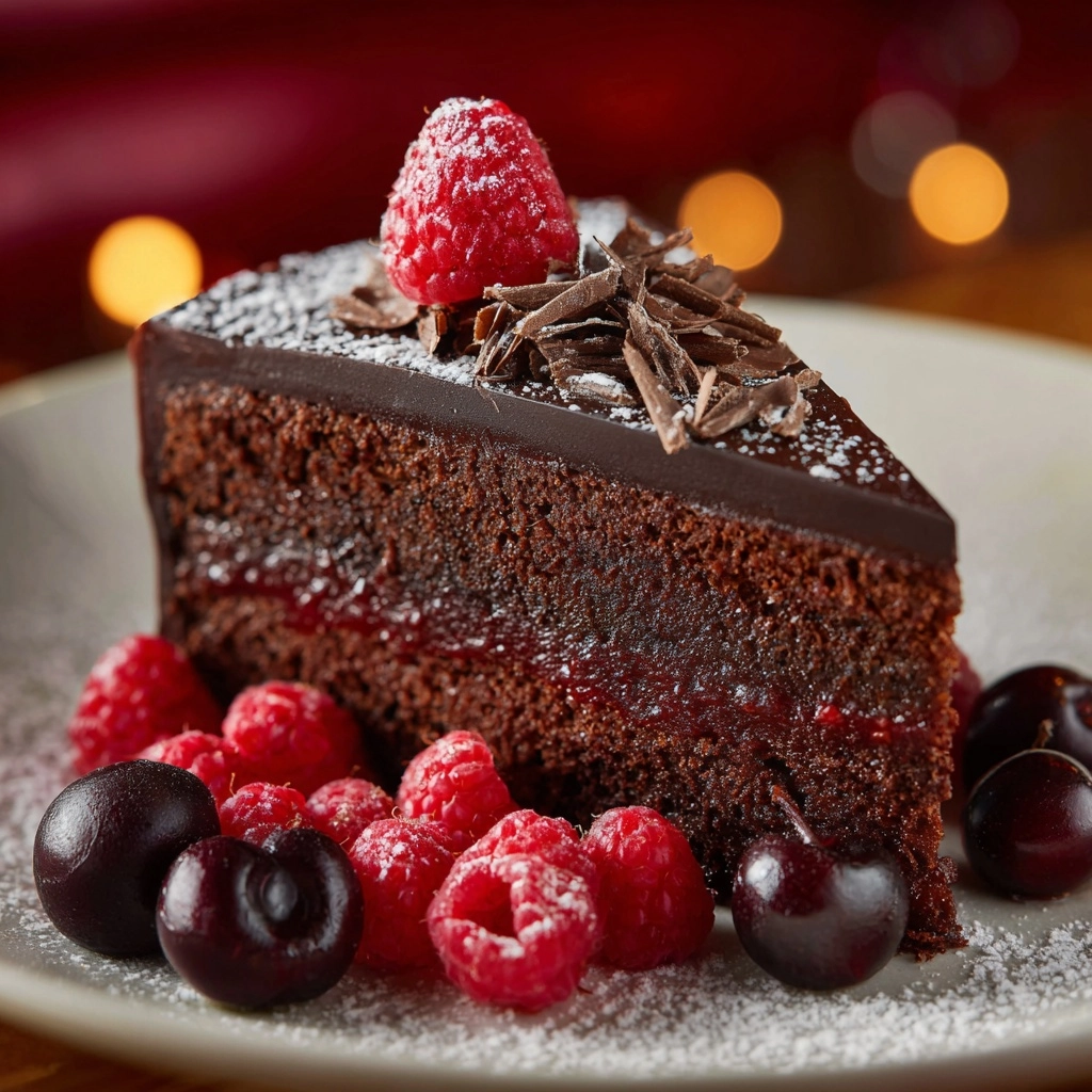 Flourless Chocolate Torte Recipe - Recipe Image