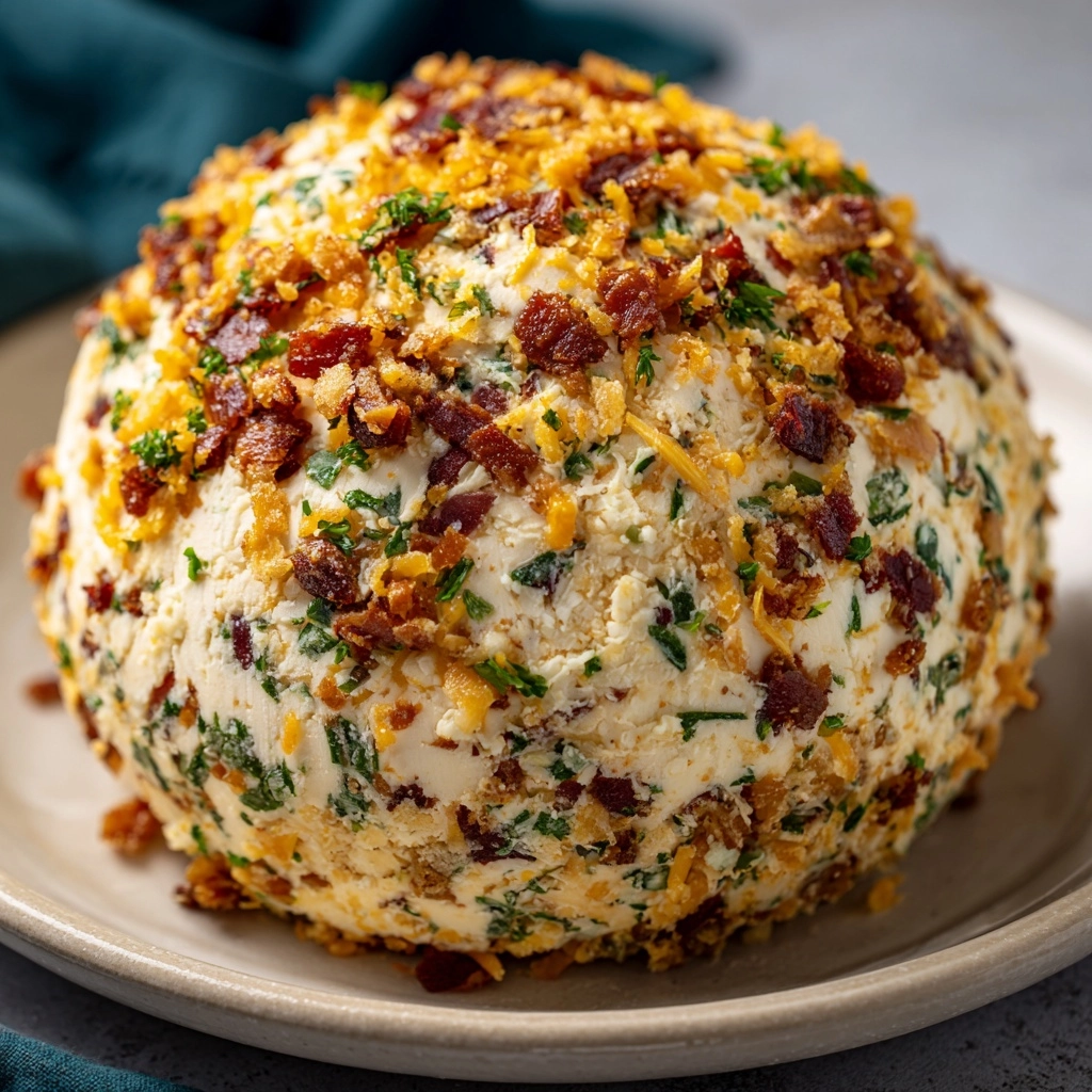 Jalapeño Popper Cheese Ball Recipe - Recipe Image