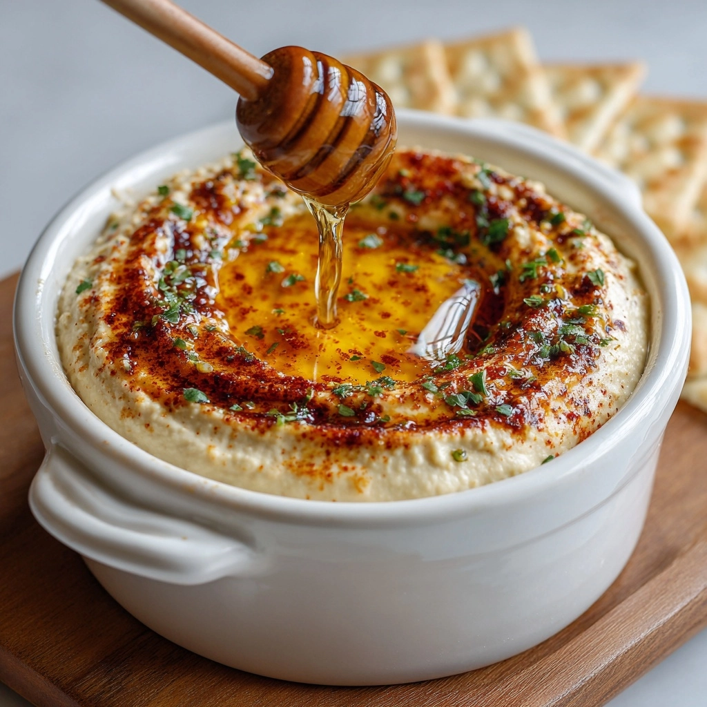 Hot Honey Cream Cheese Dip Recipe - Recipe Image