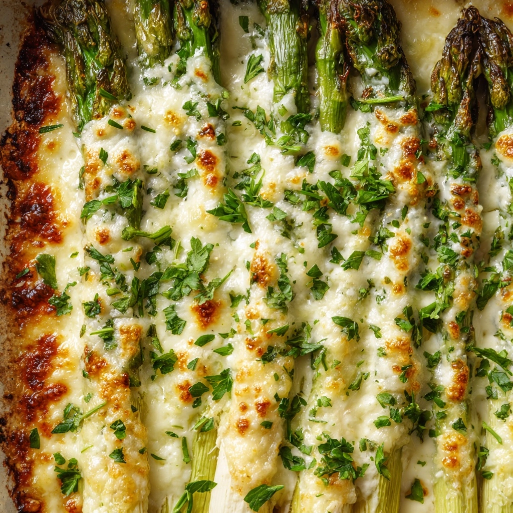 Cheesy Garlic Roasted Asparagus Recipe - Recipe Image