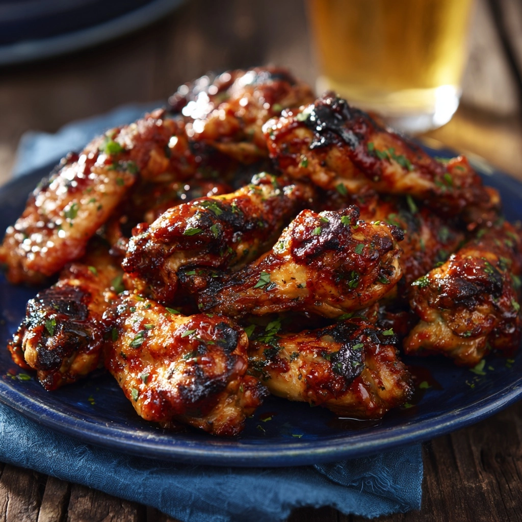 Grill Master Chicken Wings Recipe - Recipe Image