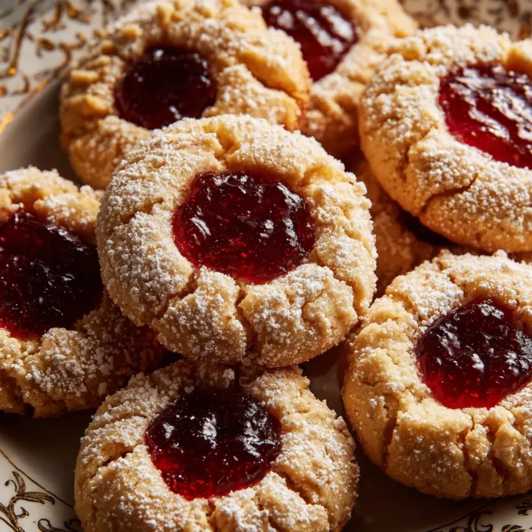 Thumbprint Cookies Recipe