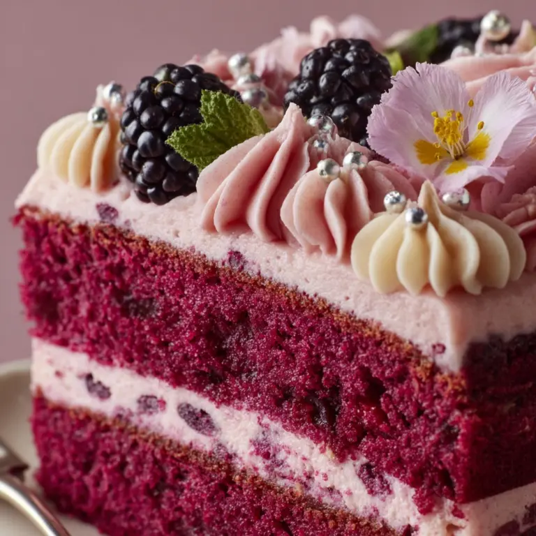 Hibiscus Bliss Cake Recipe