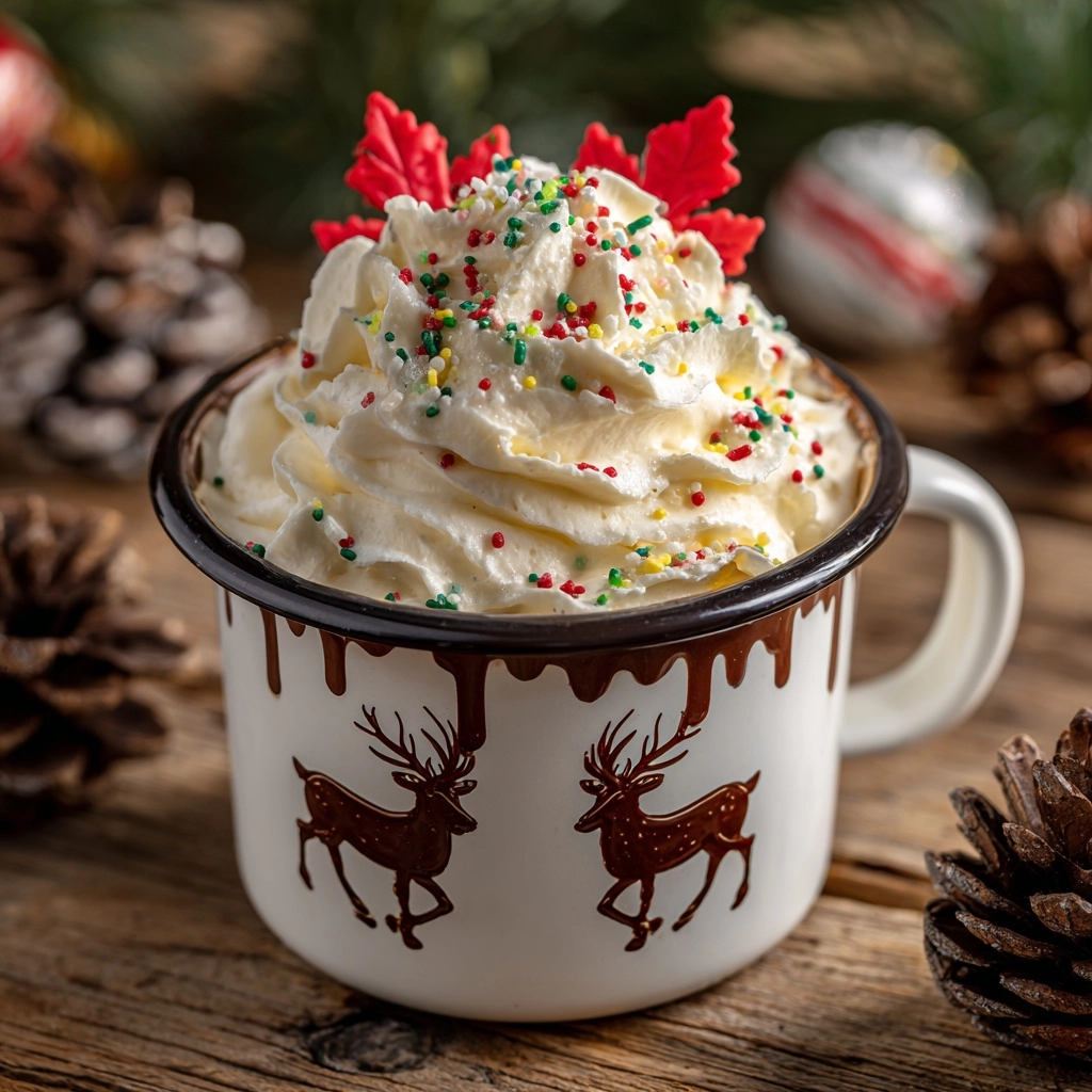 Christmas Chocolate Hot Cups Recipe - Recipe Image