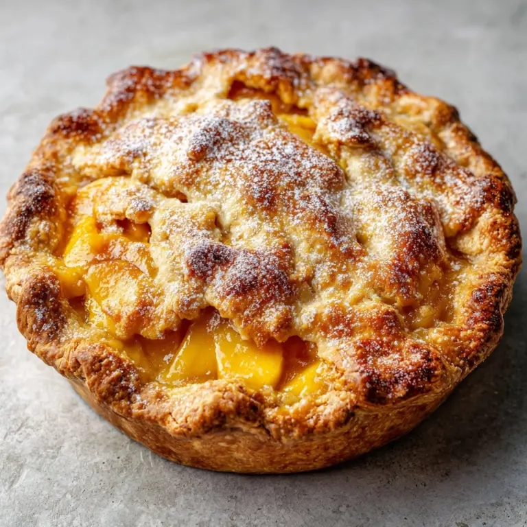 Southwest Arkansas Peach Cobbler Recipe