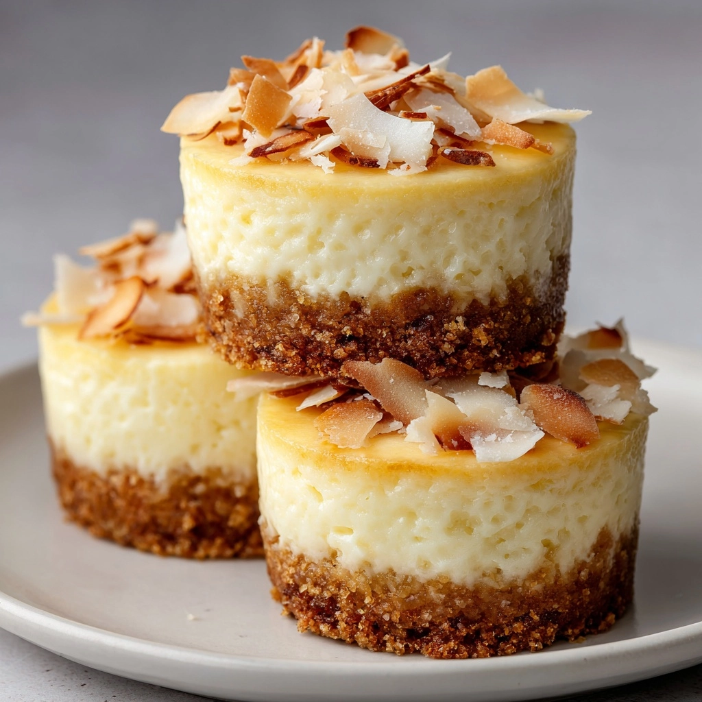 Coconut Pineapple Cheesecake Minis Recipe - Recipe Image