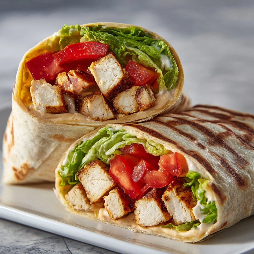 Chicken Caesar Wrap Recipe