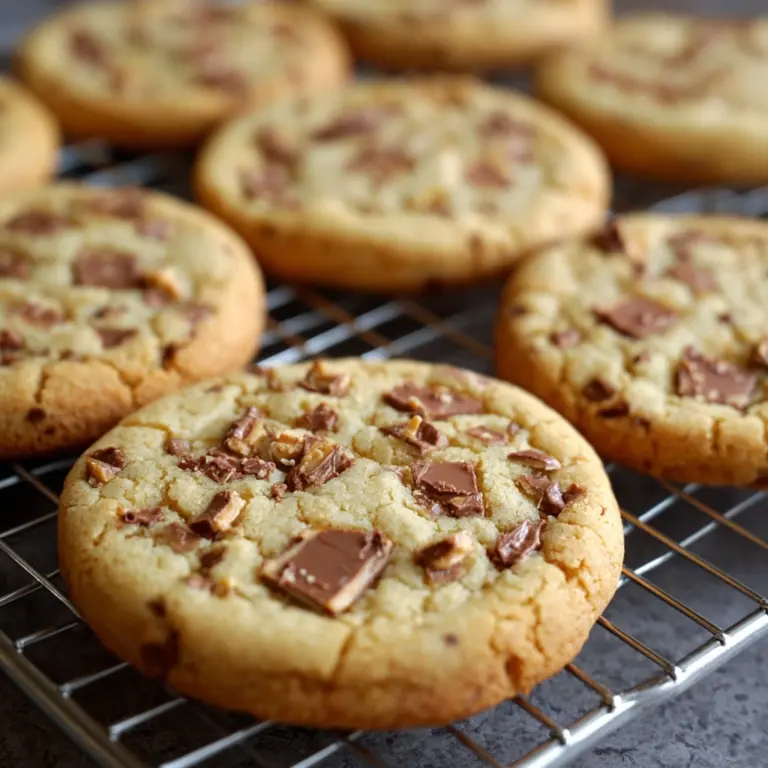 Peanut Butter Butterfinger Cookies Recipe