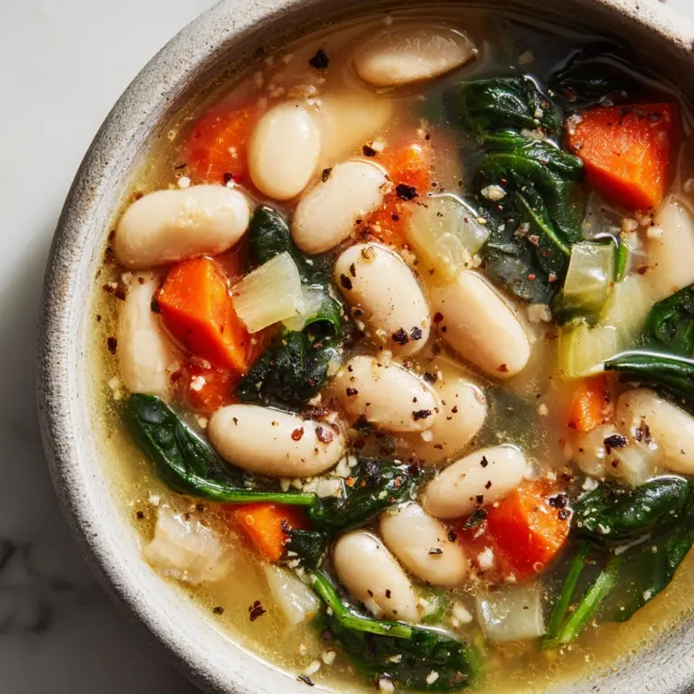 Fire-Roasted White Bean Soup Recipe