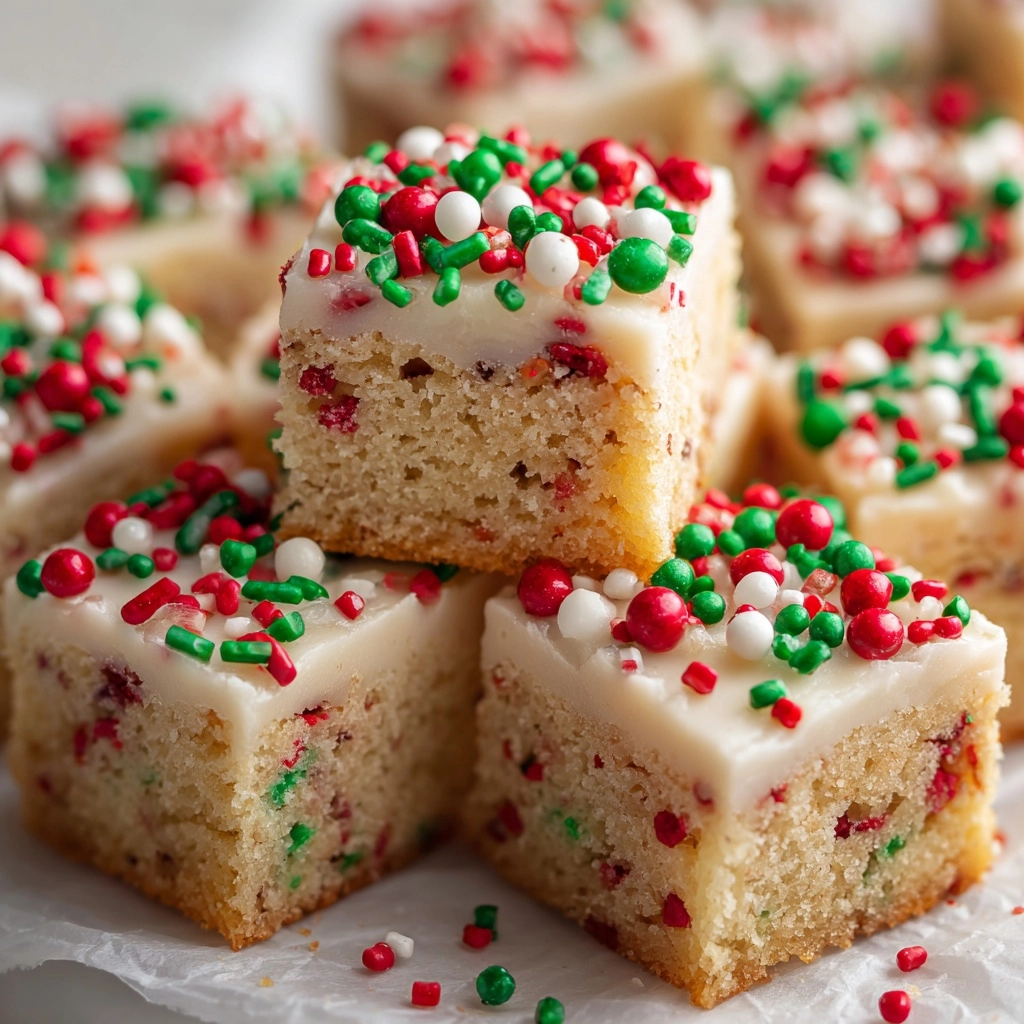 Christmas Sugar Cookie Bars Recipe