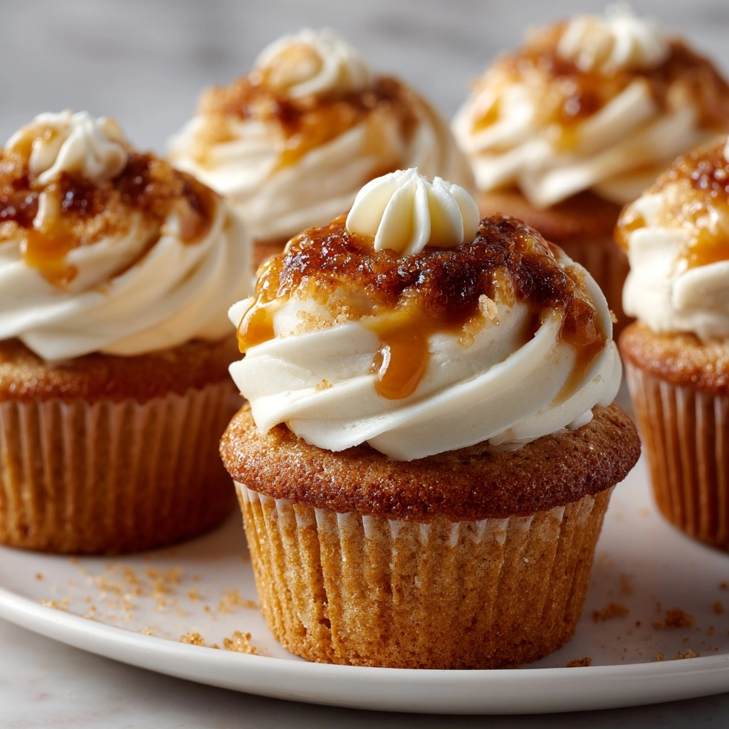 Crème Brûlée Cupcakes Recipe - Recipe Image