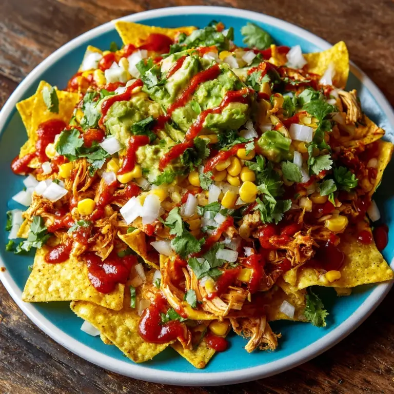 Slow Cooker Asian Pulled Chicken Nachos Recipe