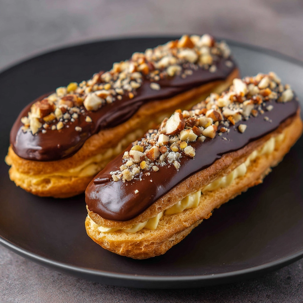 Chocolate Éclairs Recipe - Recipe Image