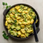 Creamy Lemon Pesto Gnocchi with Broccoli Recipe