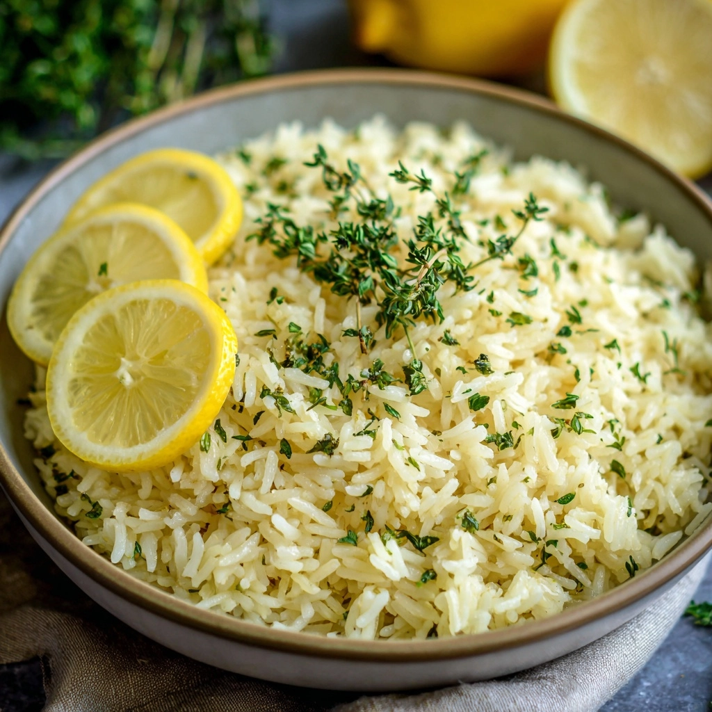 Easy and Delicious Lemon Rice Recipe - Recipe Image