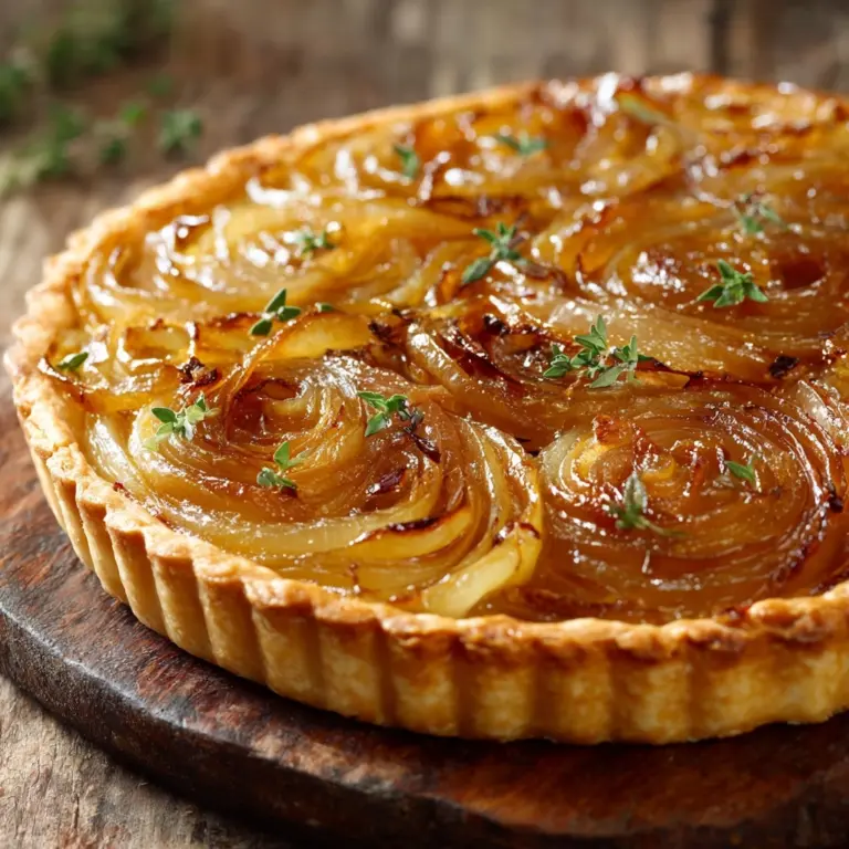 Caramelized Onion Tart Recipe