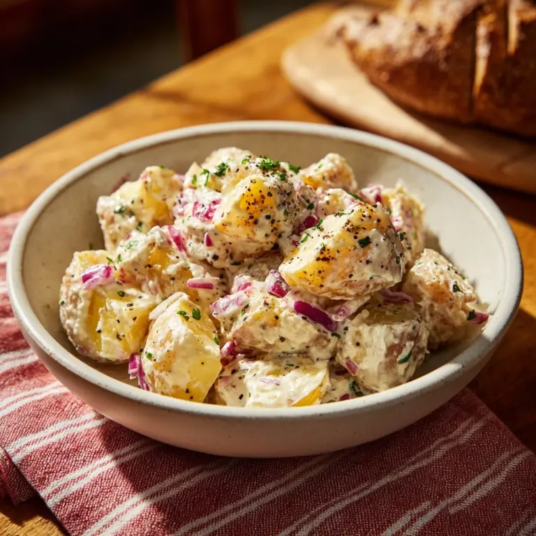 Amish Potato Salad Recipe
